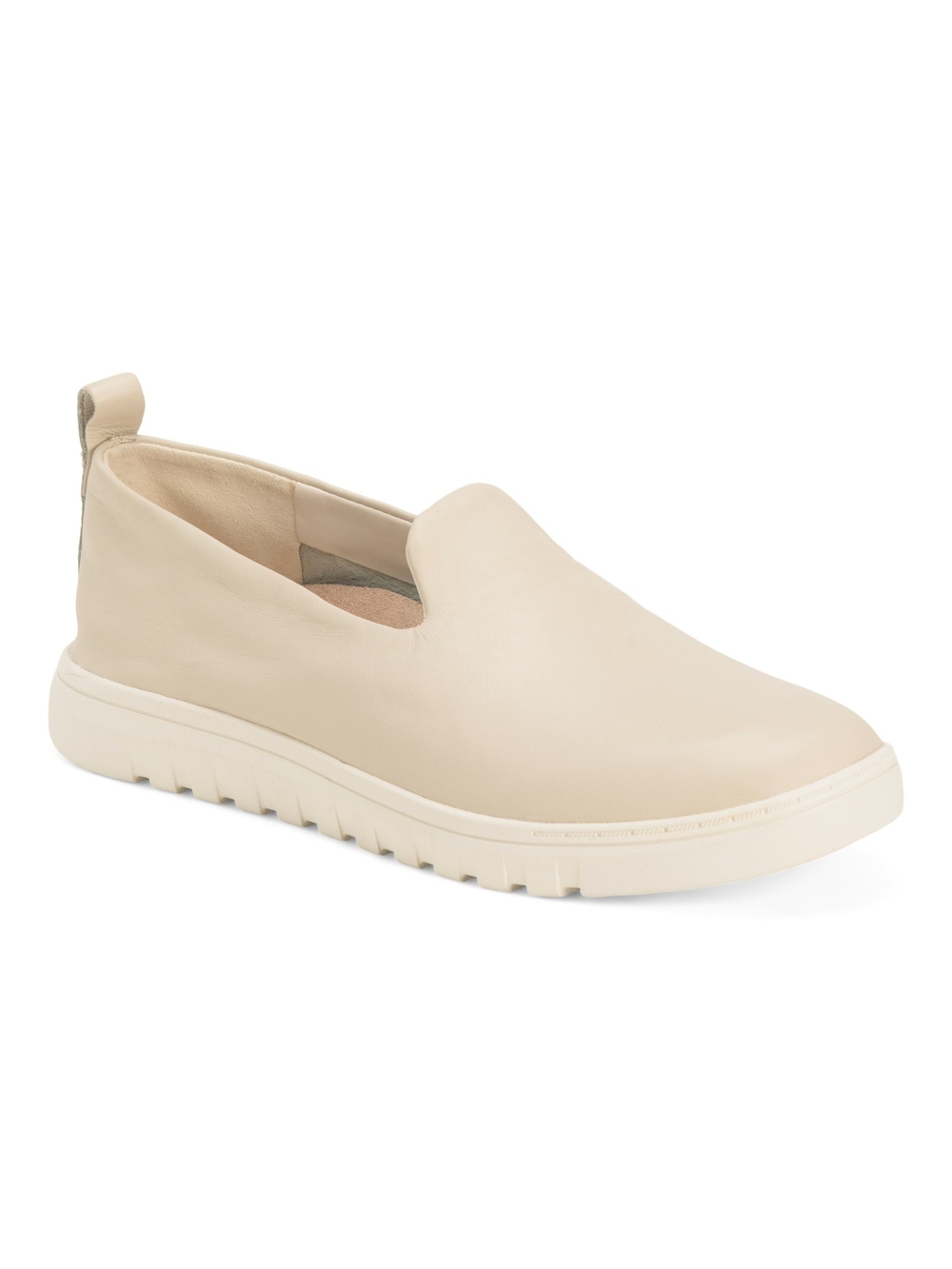 Vionic Uptown Willa Slip- On Shoes Sz 7 Cream